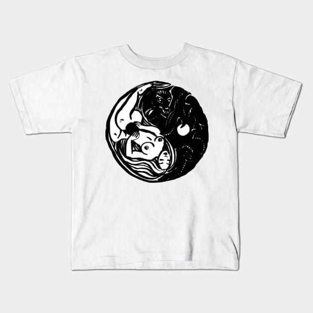 Balance Kids T-Shirt by endrene